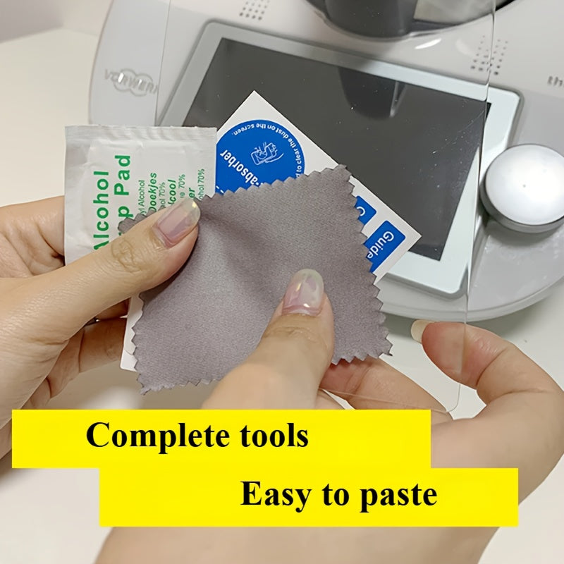 Protector de pantalla de vidrio templado para Thermomix TM5 TM6 resistente a arañazos duradero fácil de instalar