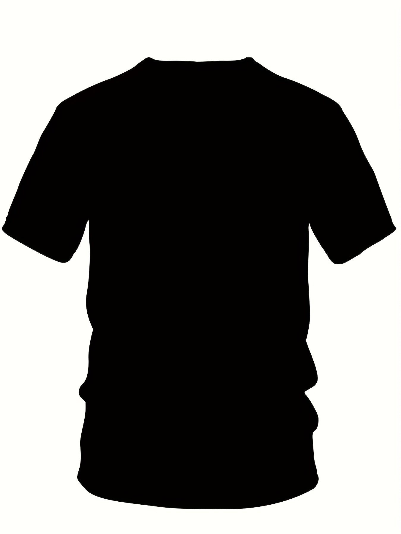 Men's Plus Size Short Sleeve T-Shirt with 3D Pink Leopard Cartoon Animal Pattern Crew Neck Sports Casual