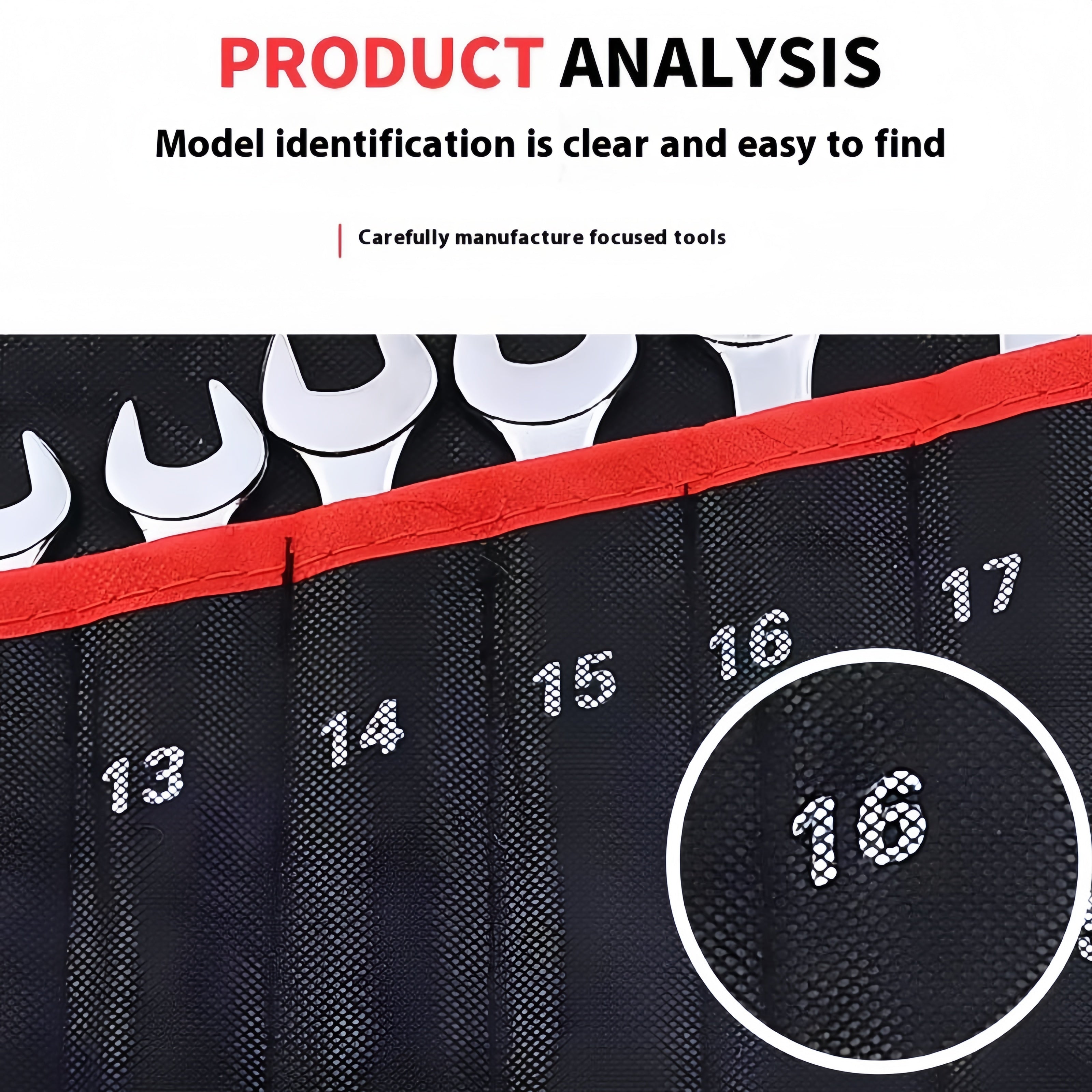 14-Piece Steel Hand Tool Set with Extended Ratchet Wrench and Dual-End Hex and Flat Heads