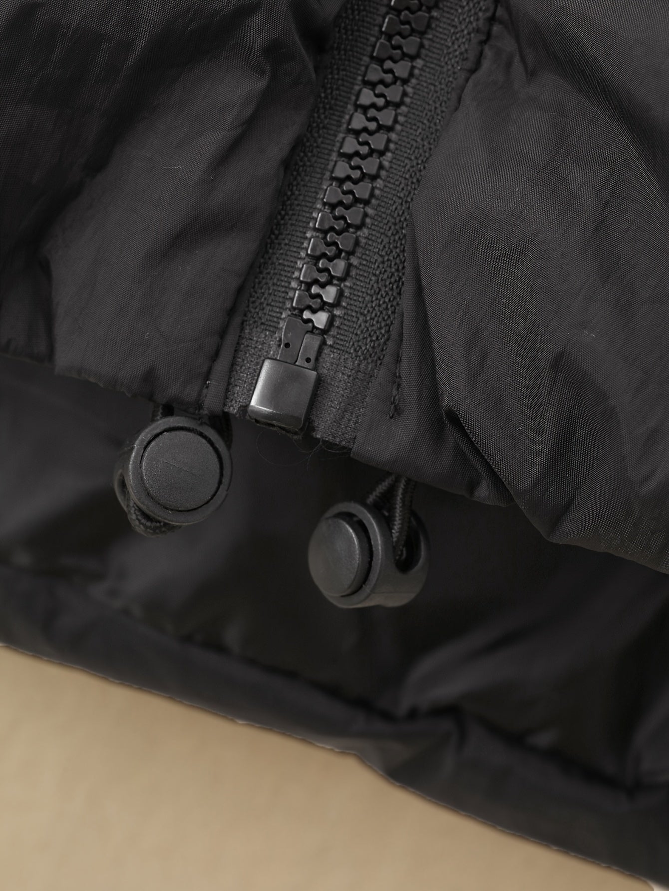 Women's Woven Polyester Vest for Fall and Winter Casual Solid Color Lapel Style