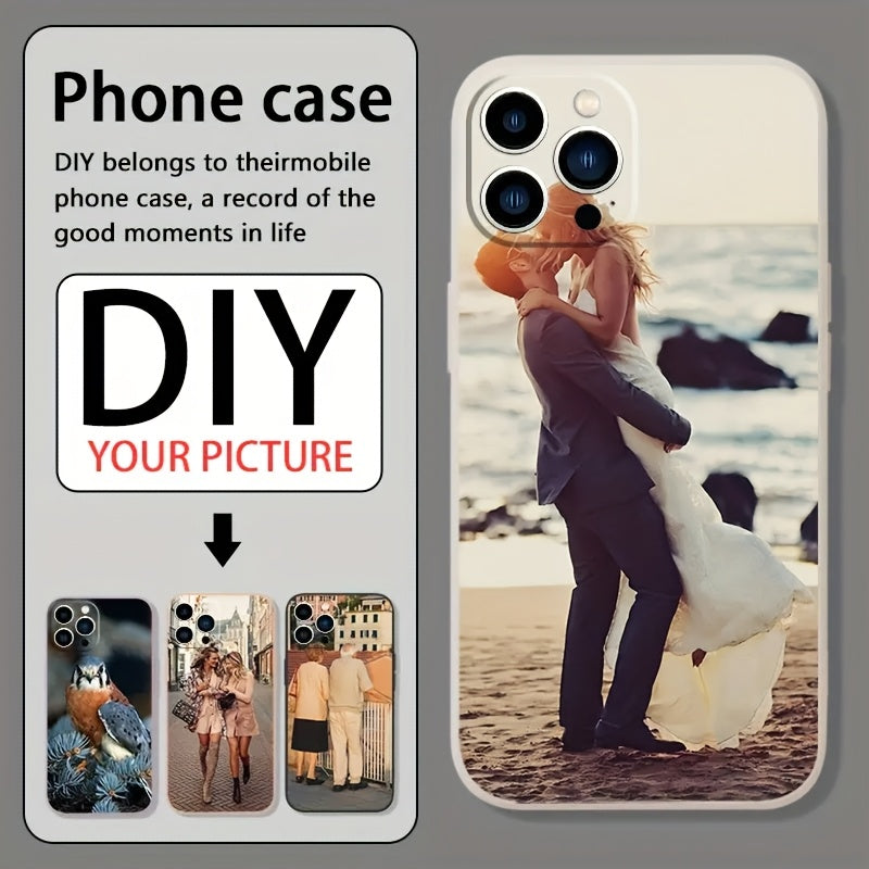 Personalized iPhone Case with Custom Photo Design for All Models TPU Air Cushion