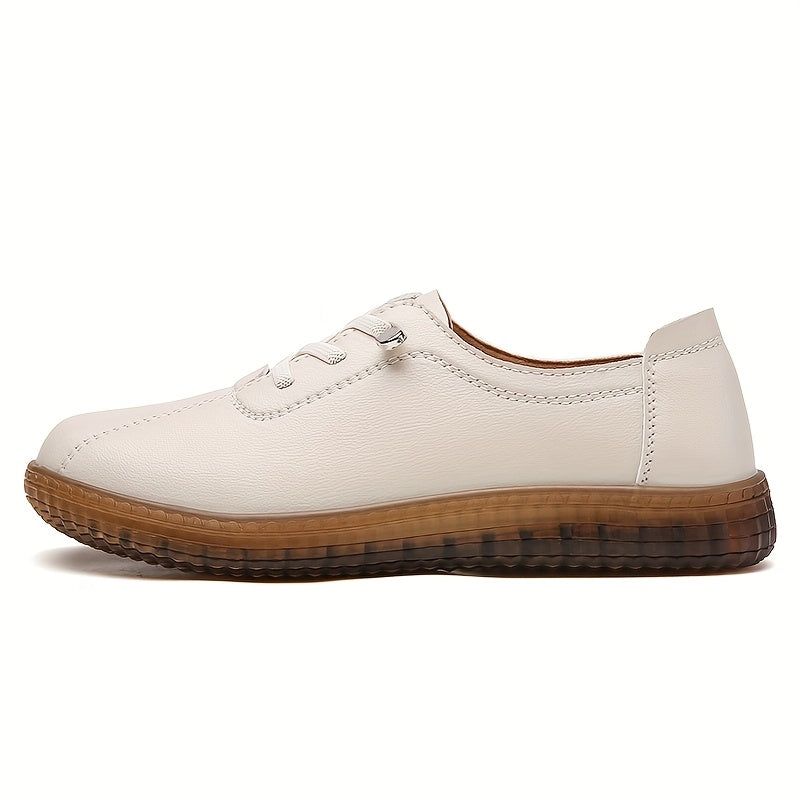 Women's Slip-On Loafers Soft Sole Casual Shoes Black All-Season