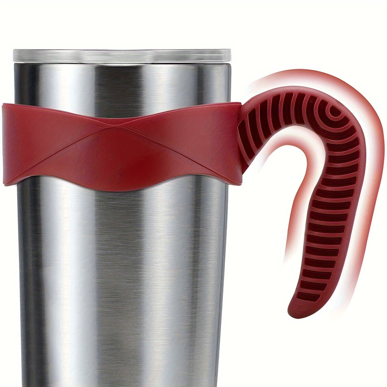 Tumbler Handle for 20oz 30oz Mugs Anti-slip Grip BPA-Free Travel Cup Holder