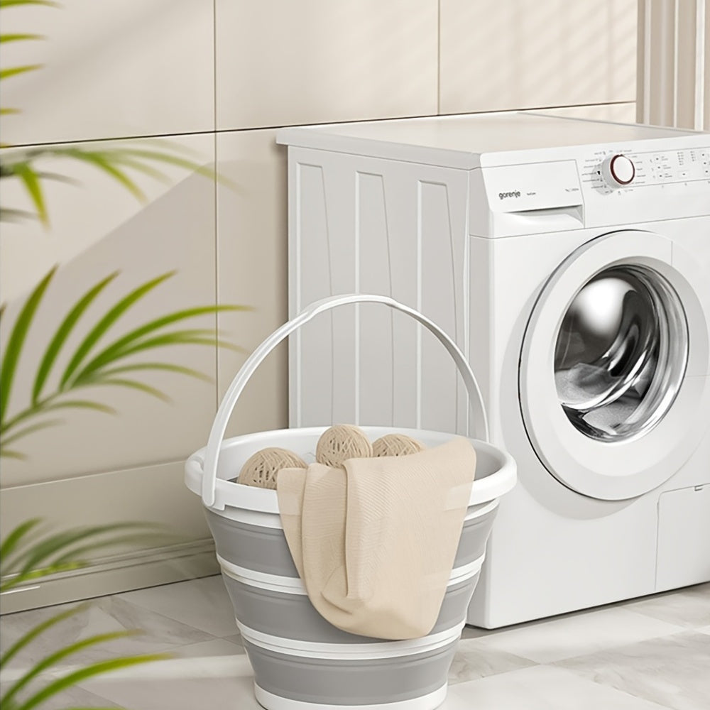 Portable Collapsible Laundry Basket 10L Water Scoop Multi-Purpose Storage