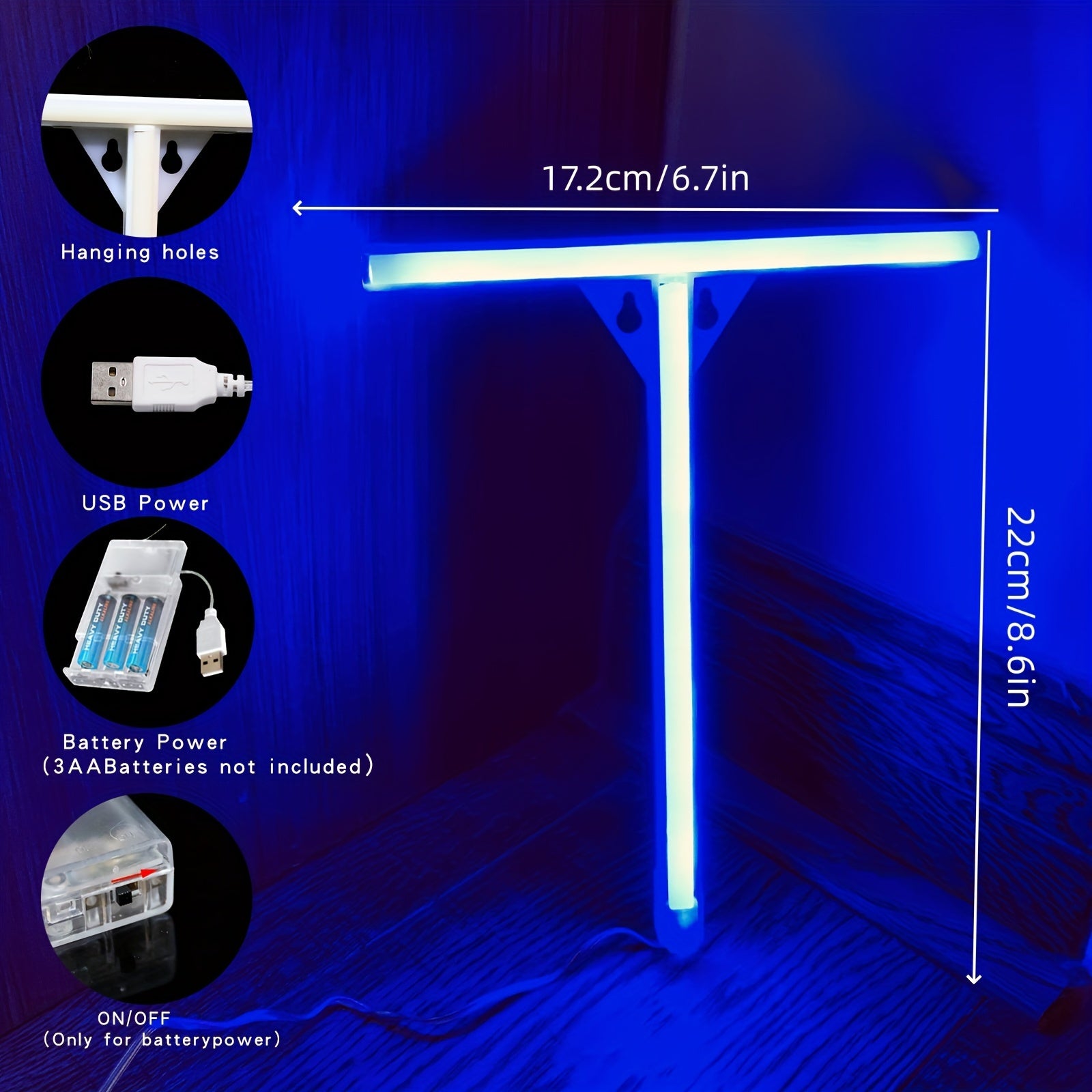 Neon LED harf yorug'lik belgisi, USB yoki batareyalar bilan quvvatlanadi, yotoqxona bezatish yoki maxsus tadbirlar uchun mukammal.