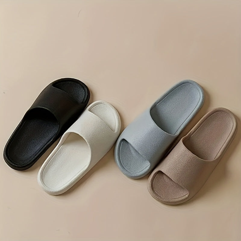 Унисекс EVA тапочки противоскользящие домашние и пляжные обувь с полосатым дизайном