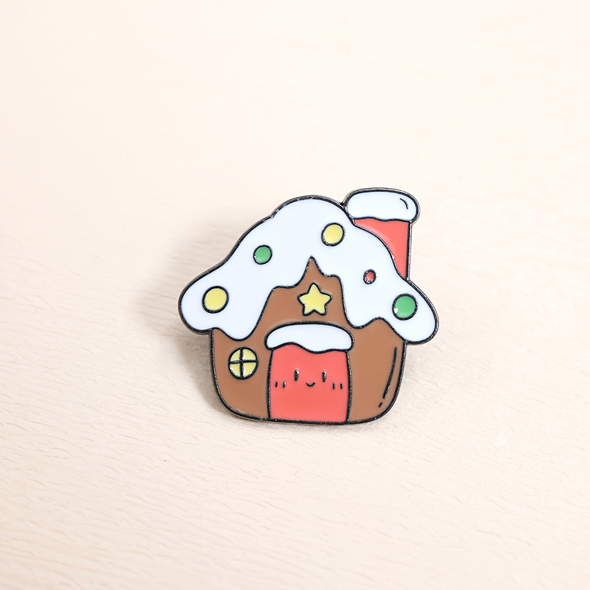 Set of 9 Enamel Alloy Christmas Brooches Reindeer Snowman Candy Cane Tree Jewelry