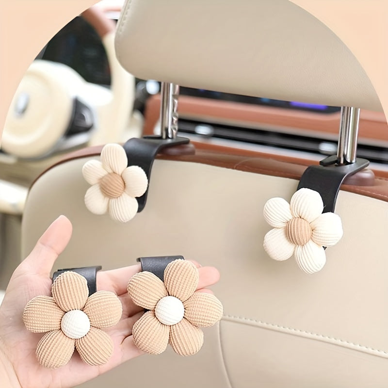 Gancho para respaldo de asiento de coche - Percha resistente de resina ABS para bolsas y accesorios