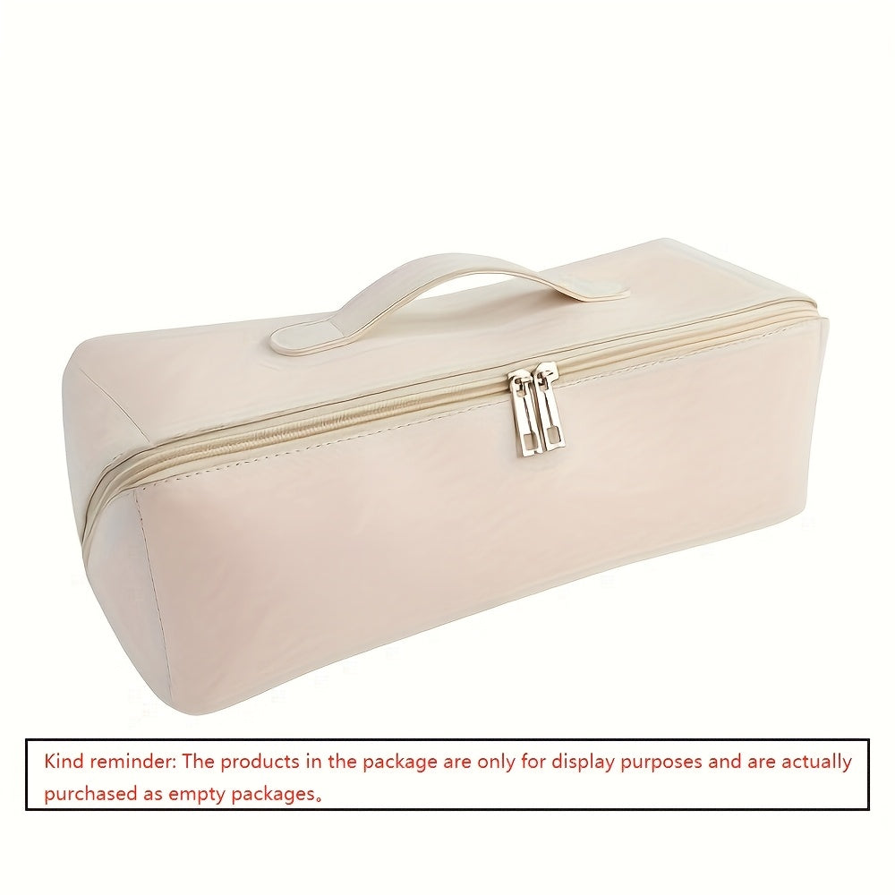 Travel Hair Dryer and Styling Tool Storage Bag Hypoallergenic PU Compact Organizer