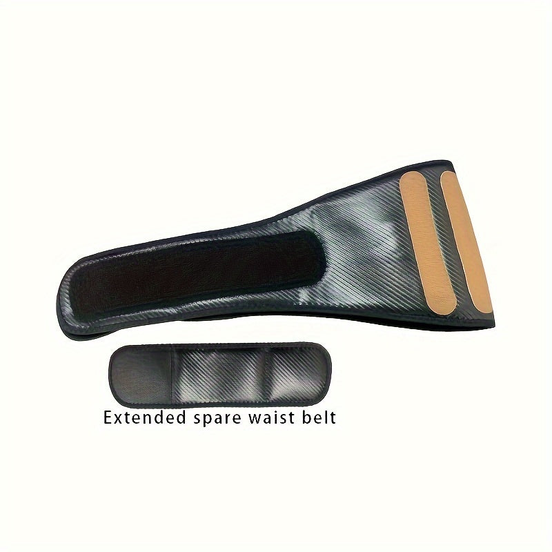 cinturilla de calor portátil con carga USB y temperatura ajustable negro