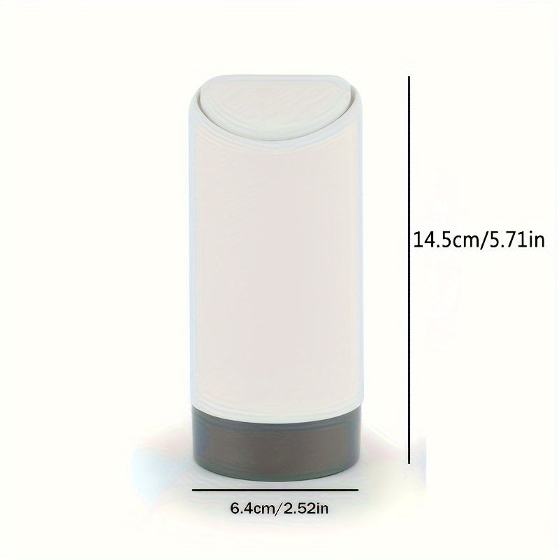 Cubo de basura para coche, caja de almacenamiento de silicona, negro, blanco, conveniente, higiénico