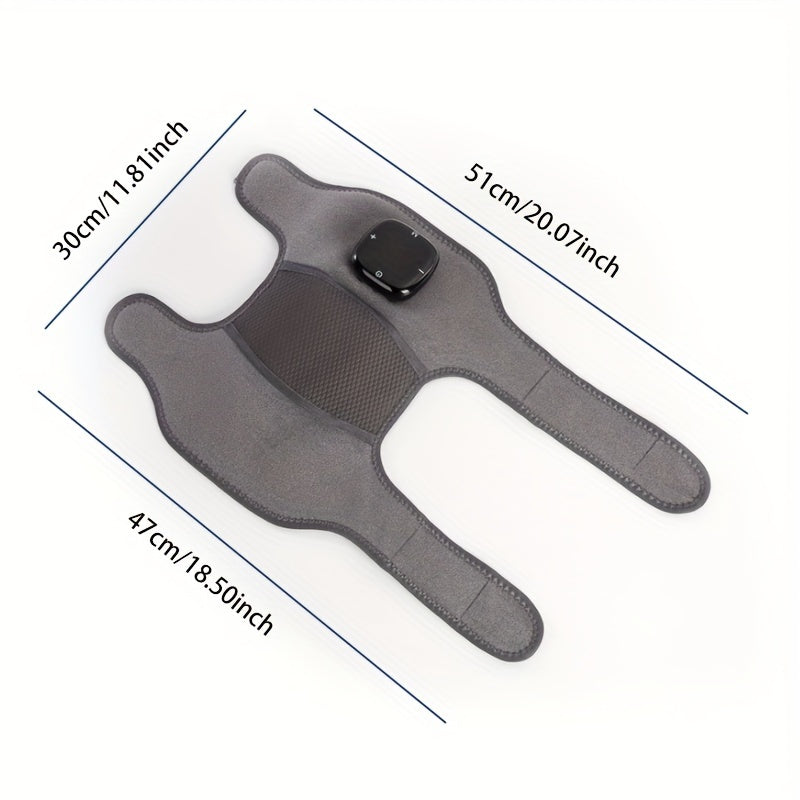 Wireless Magnetic Vibrating Massage Knee Pads Rechargeable Lithium Battery