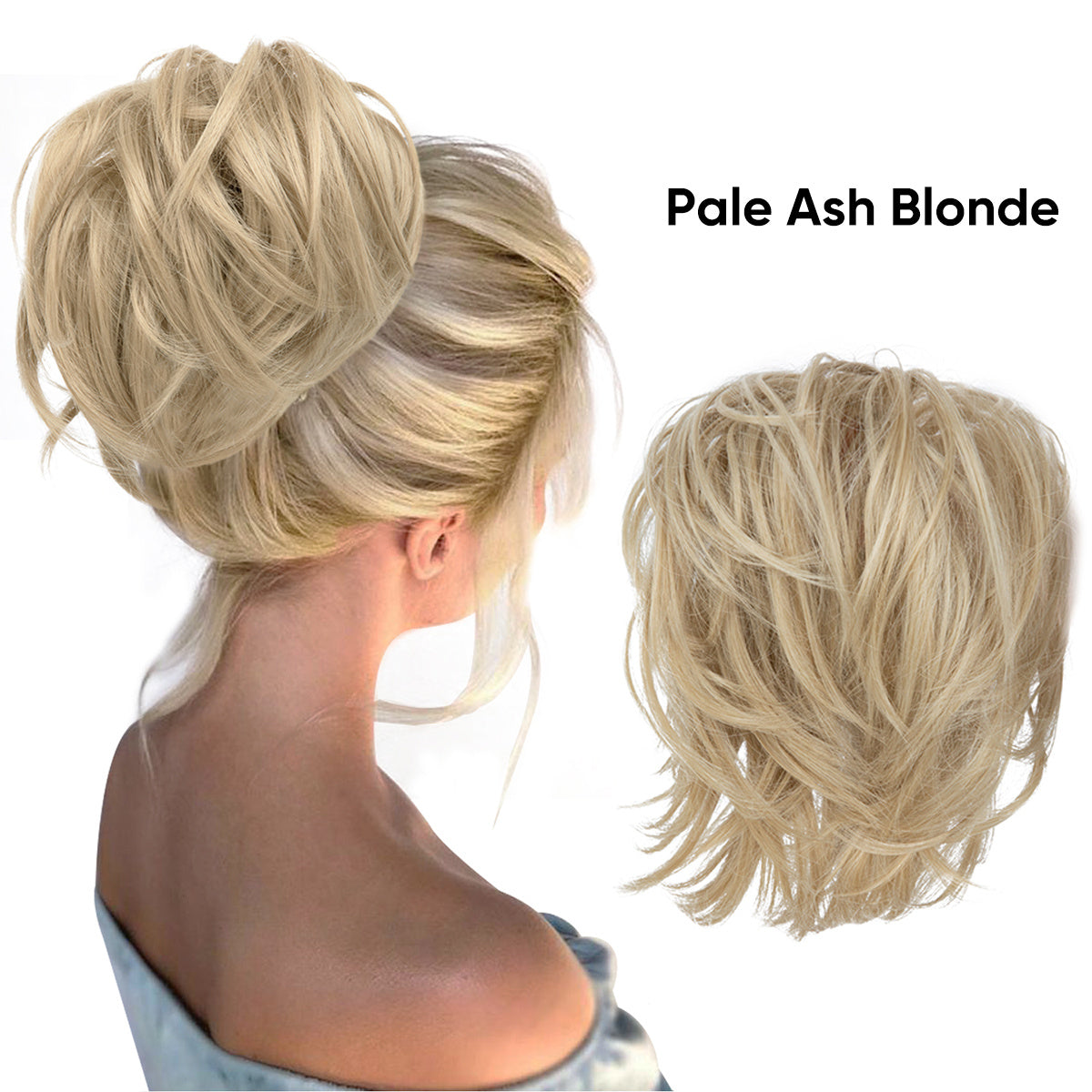 Women's Fluffy Curly Wig Hair Ring Elastic Rubber Band Hair Accessory