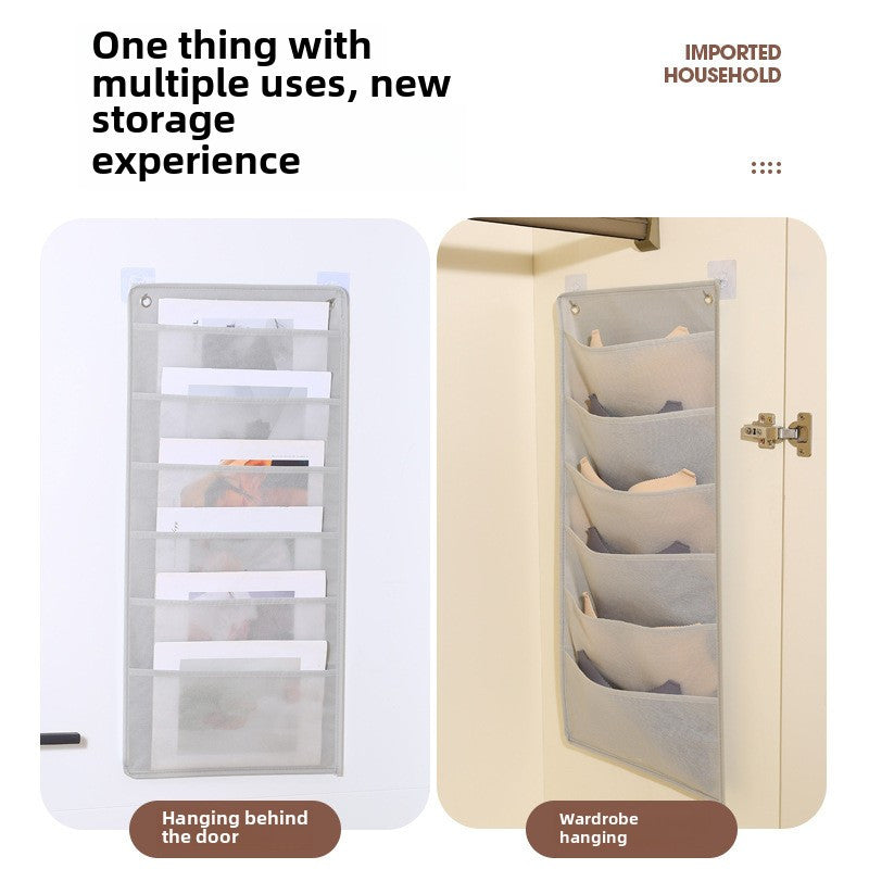 Yotoq xonasi va yotoqxonalar uchun ko'p qatlamli eshik usti osma tashkilotchisi