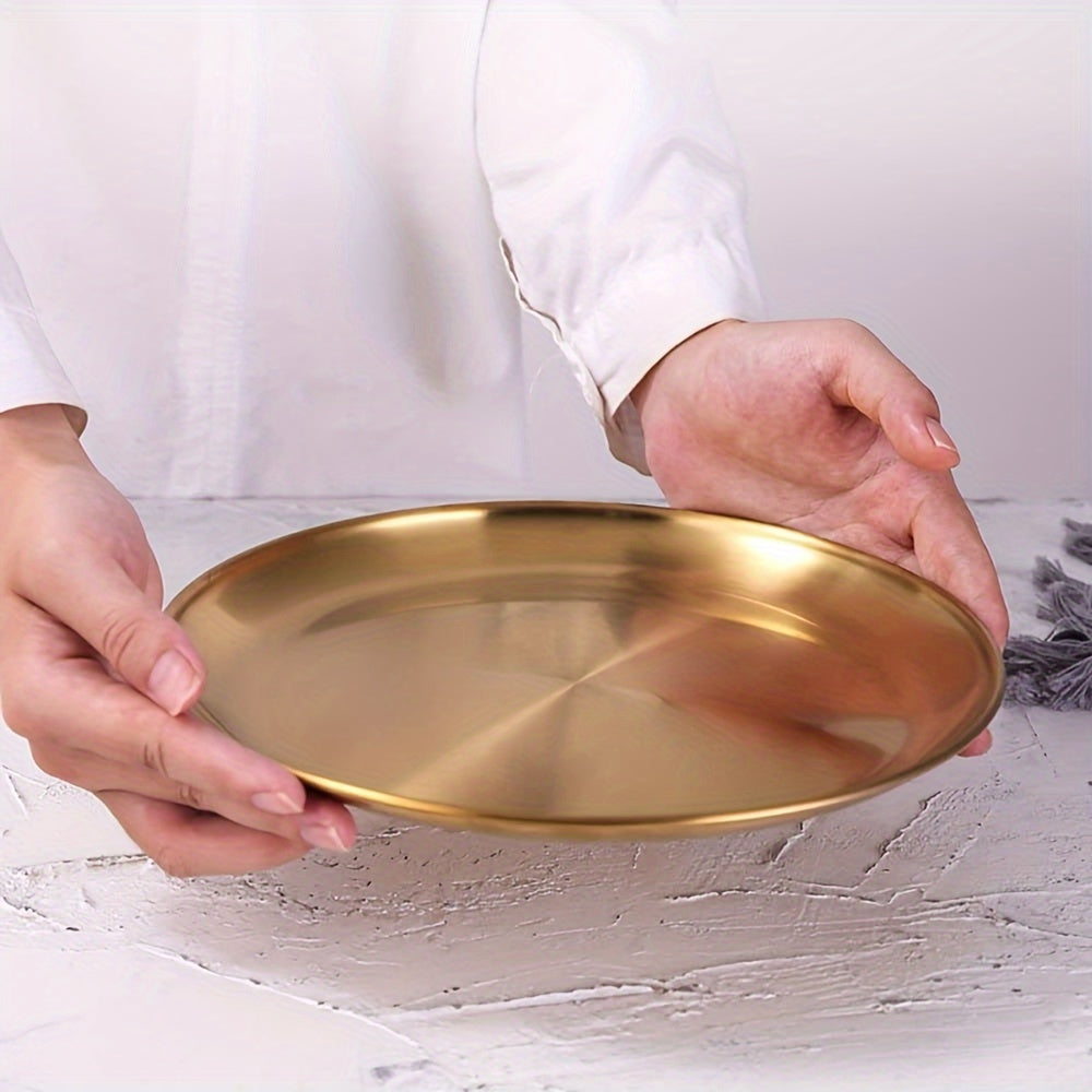 Stainless Steel Dessert Tray for Elegant Food Presentation at Weddings and Events