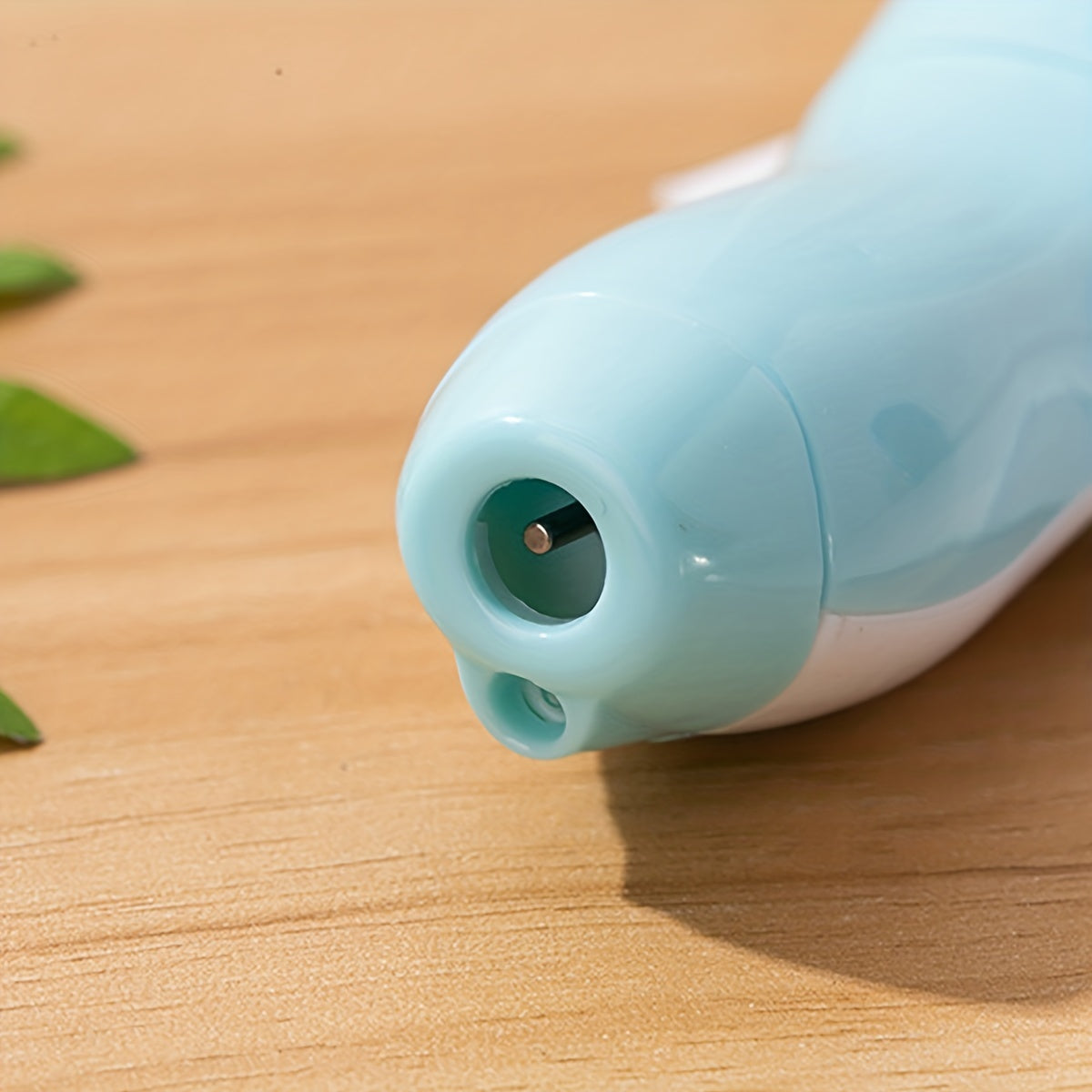 Kids Electric Nail Care Set with Nail Clippers and Sharpener Pink Blue