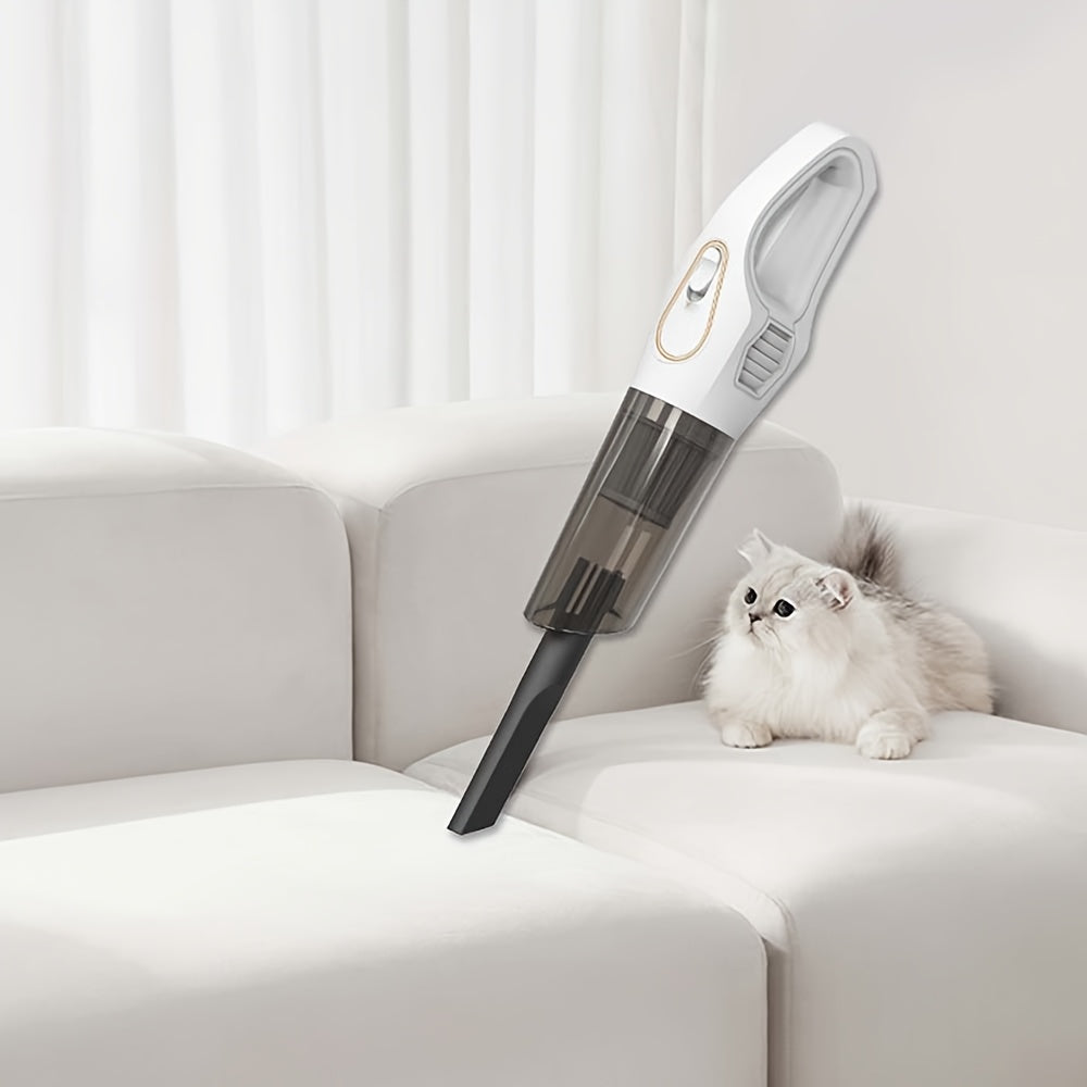 5/7 dona qo'l vakuum tozalagichi to'plami, yuqori quvvatli so'rish, simsiz, portativ, 2000mAh litiy batareya, USB orqali zaryadlanadigan, cartridge filtri, 45dB jim ishlash, 6KPa so'rish, ABS