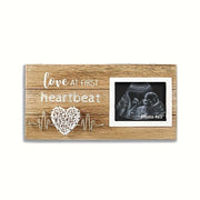Wooden Picture Frame for Ultrasound Photos Baby Gift Memorial 8x10