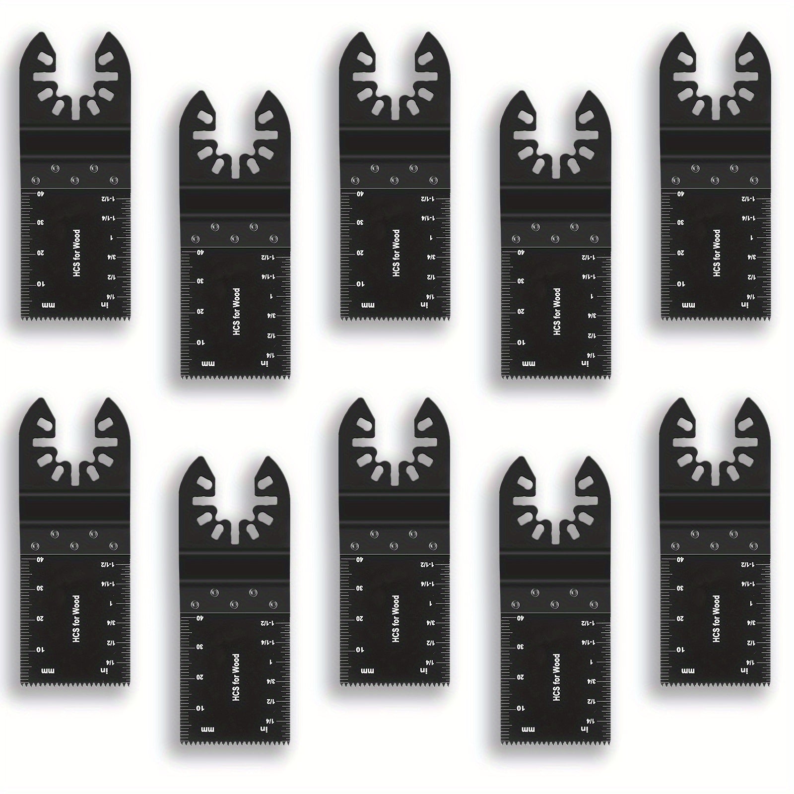 5/10 Pack Oscillating Tool Blades Universal Quick Release Multi Tool Saws