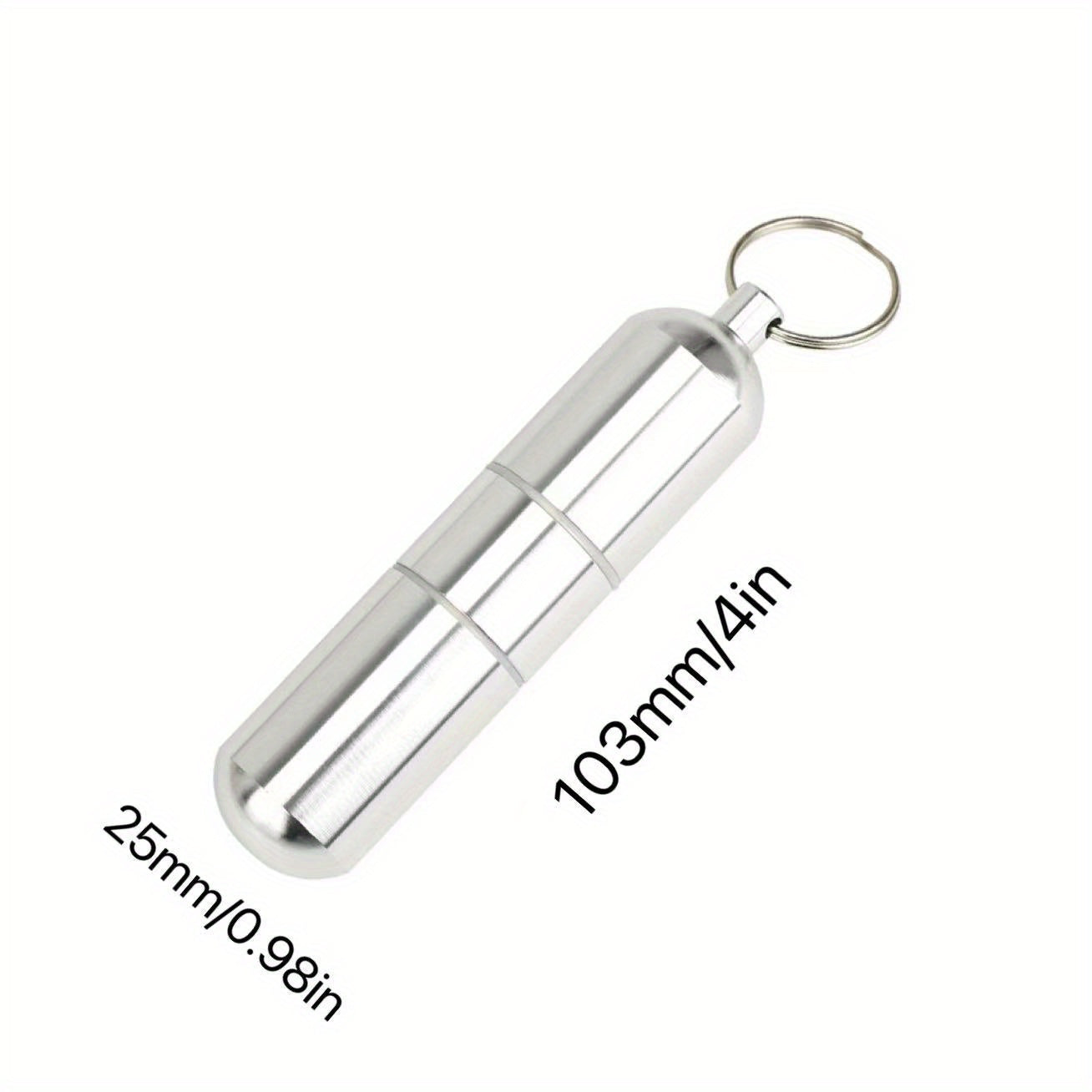 Men Aluminum Alloy Cigarette Case Waterproof Portable Gift