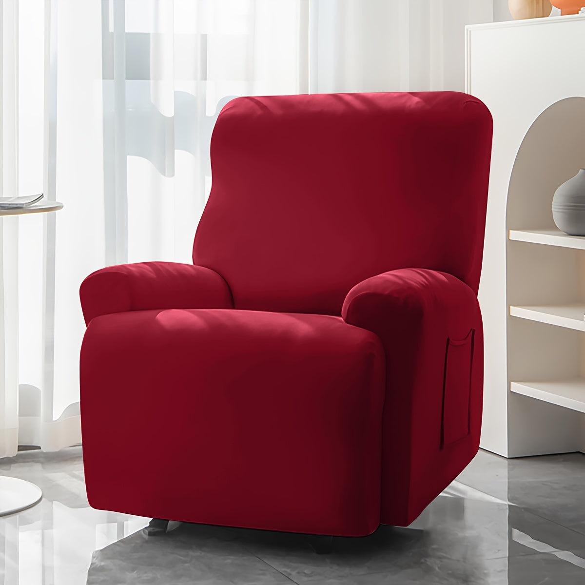 Водонепроницаемый однотонный чехол для дивана-кресла Chivas для домашней спальни.