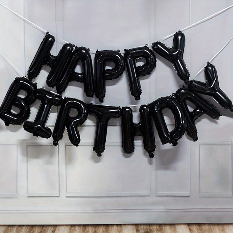13-Piece Happy Birthday Letter Kit for Party Decorations 16-Inch
