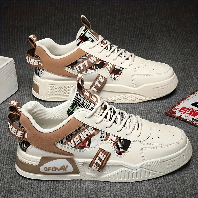 Men's Large Size Casual Sneakers Breathable Shock-Absorbing Anti-Slip Low Top