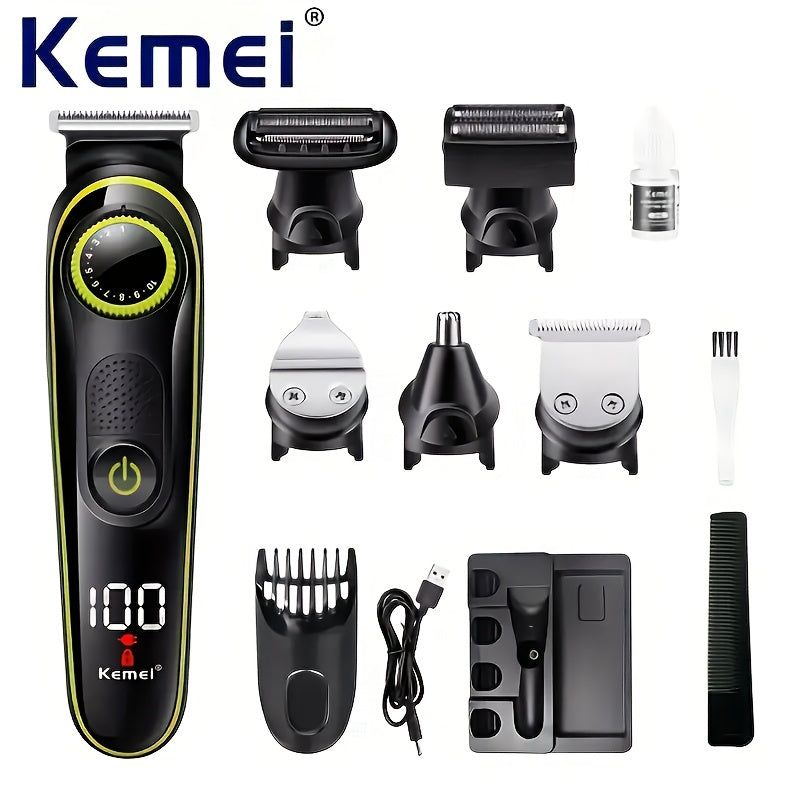 Electric Hair Clipper with LCD Display USB Charging 60+ Minutes Operation