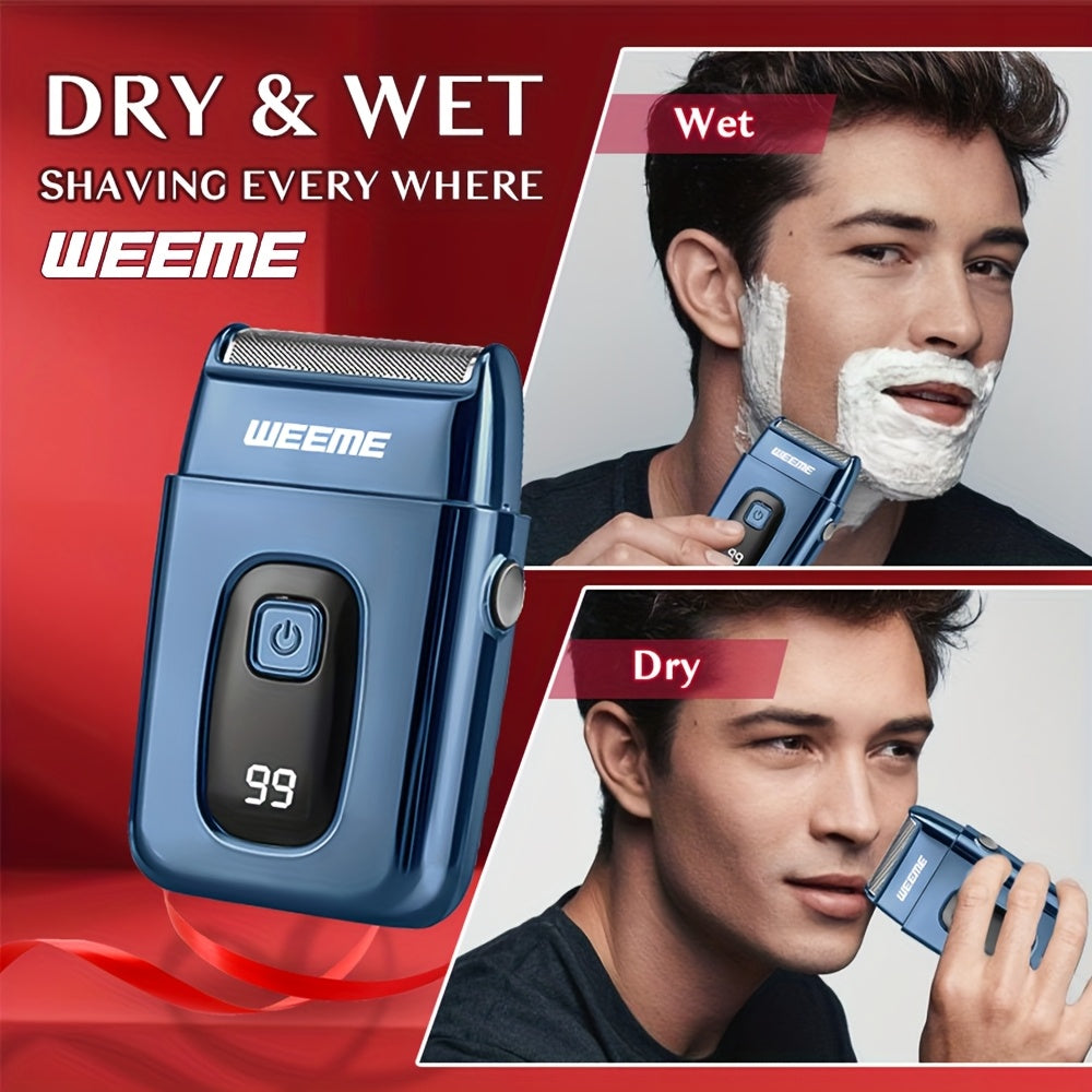 Valentine's Day Electric Hair Clipper Set Blue T-Clipper Reciprocating Razor