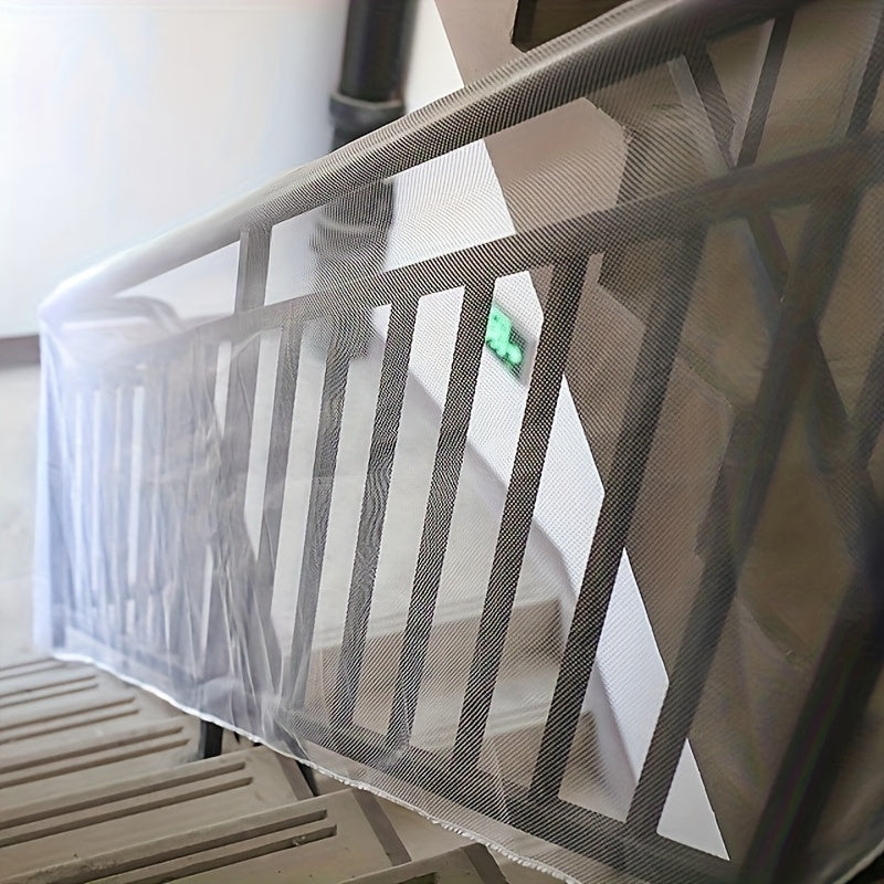 Durable Mesh Stair Railing Guard for Balcony and Stairs Safety in 200cm or 300cm Size