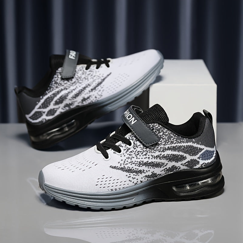 Детские сетчатые кроссовки для мальчиков и девочек, дышащие, противоскользящие, прочные, для бега и повседневной носки