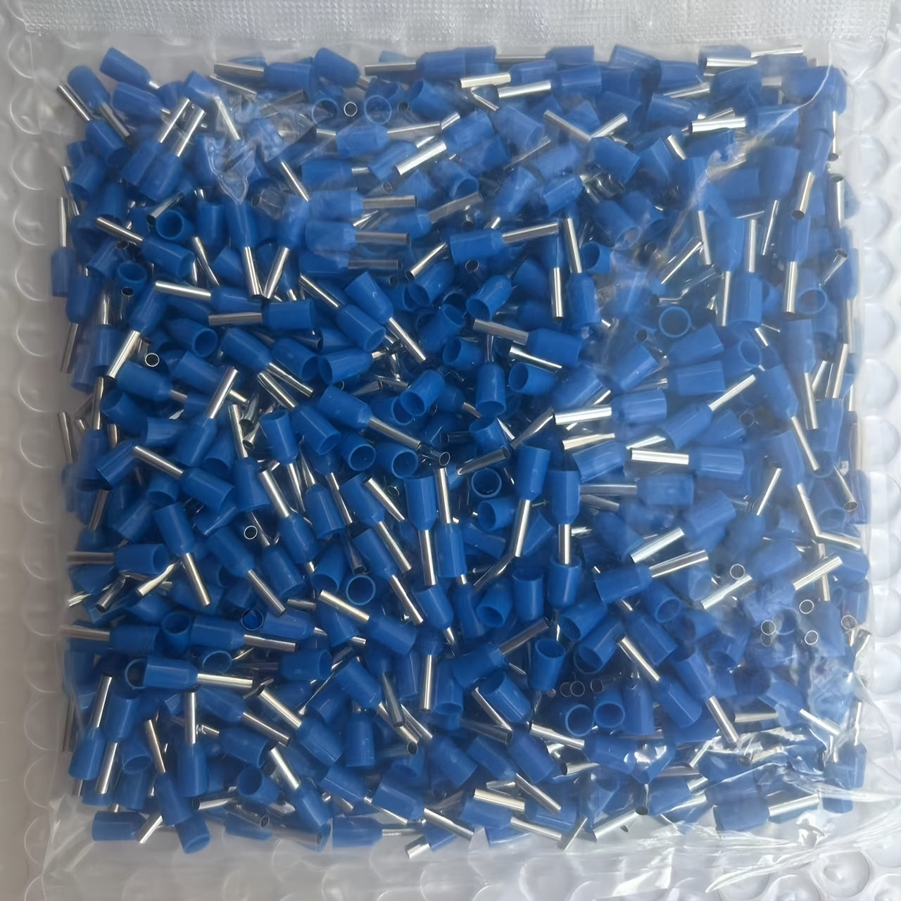 Rangli kodlangan izolyatsiyalangan ferrulalar, crimp terminali to'plami, 1000 dona, bronza, elektr simlari