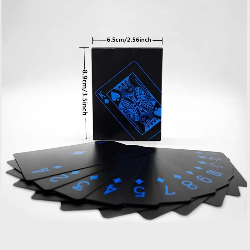 Waterproof PVC Playing Cards for Game Nights and Family Fun