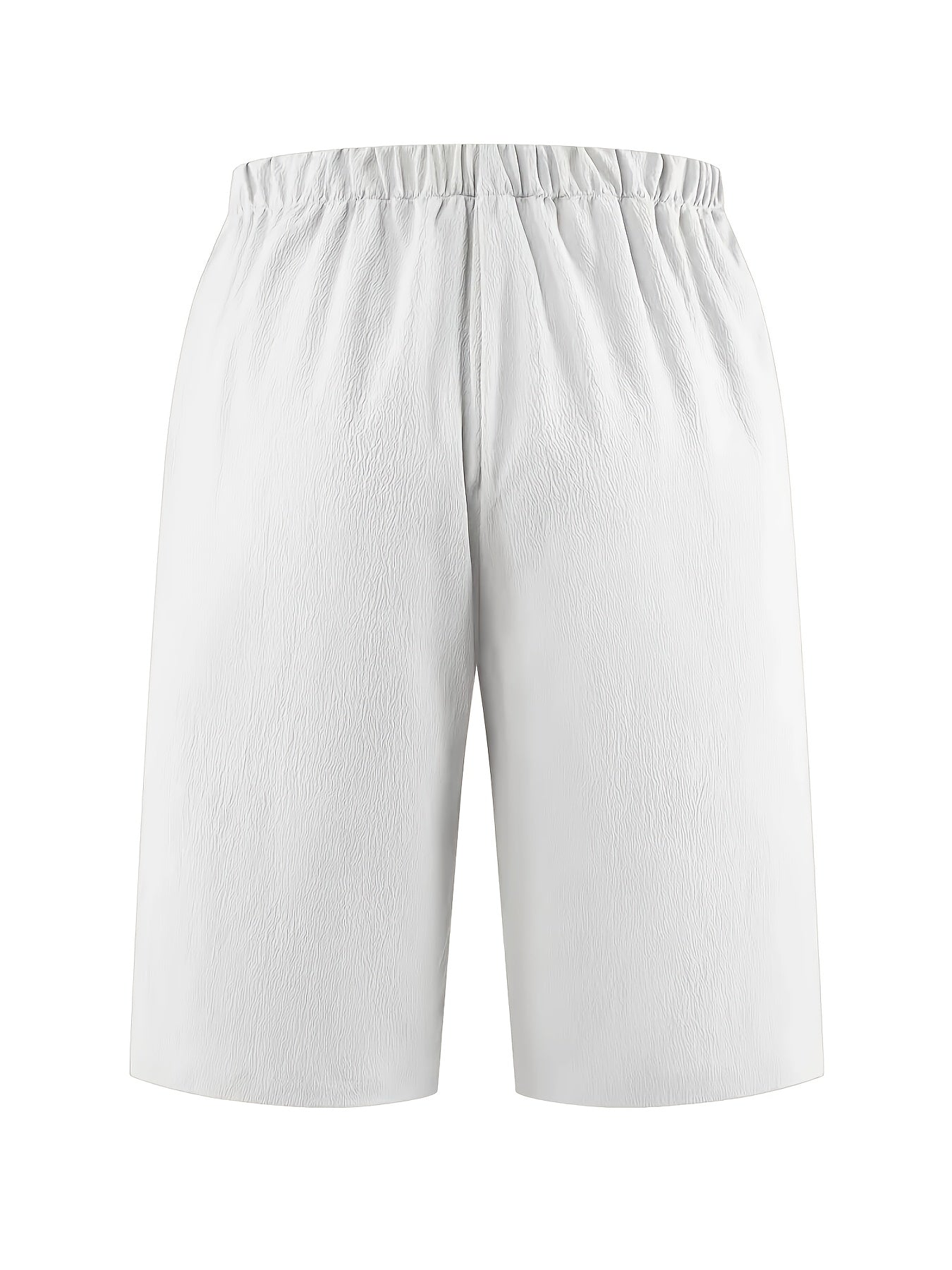 Pack de 2 braguitas de color sólido con cordón y bolsillos para mujer talla plus