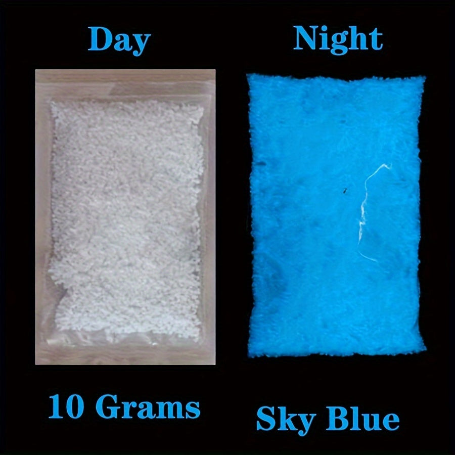 Glow in the Dark Pebbles 10,000 Pieces Polished Stones for DIY Decor Fish Tank Wishing Bottles