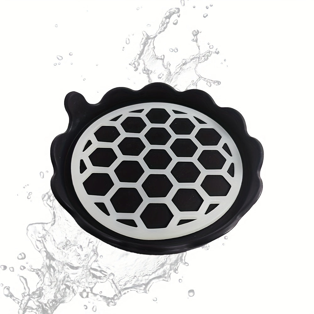 2pcs Glow-in-the-Dark Silicone Car Coasters Waterproof Non-Slip Cup Holder Inserts