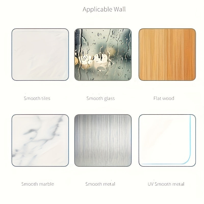 10 Self-Adhesive Wall Hooks for Cable, Earphone, and Key Storage