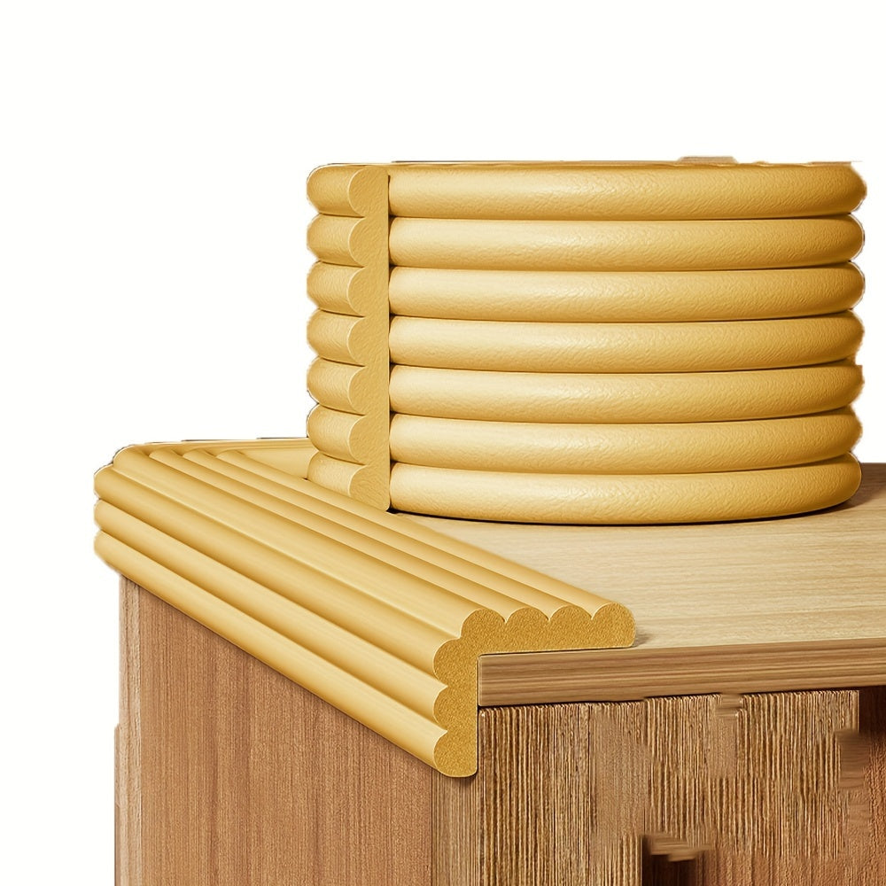 Soft Rubber Safety Edge Guard 198cm Wall Corner Protector Gray Pink Black