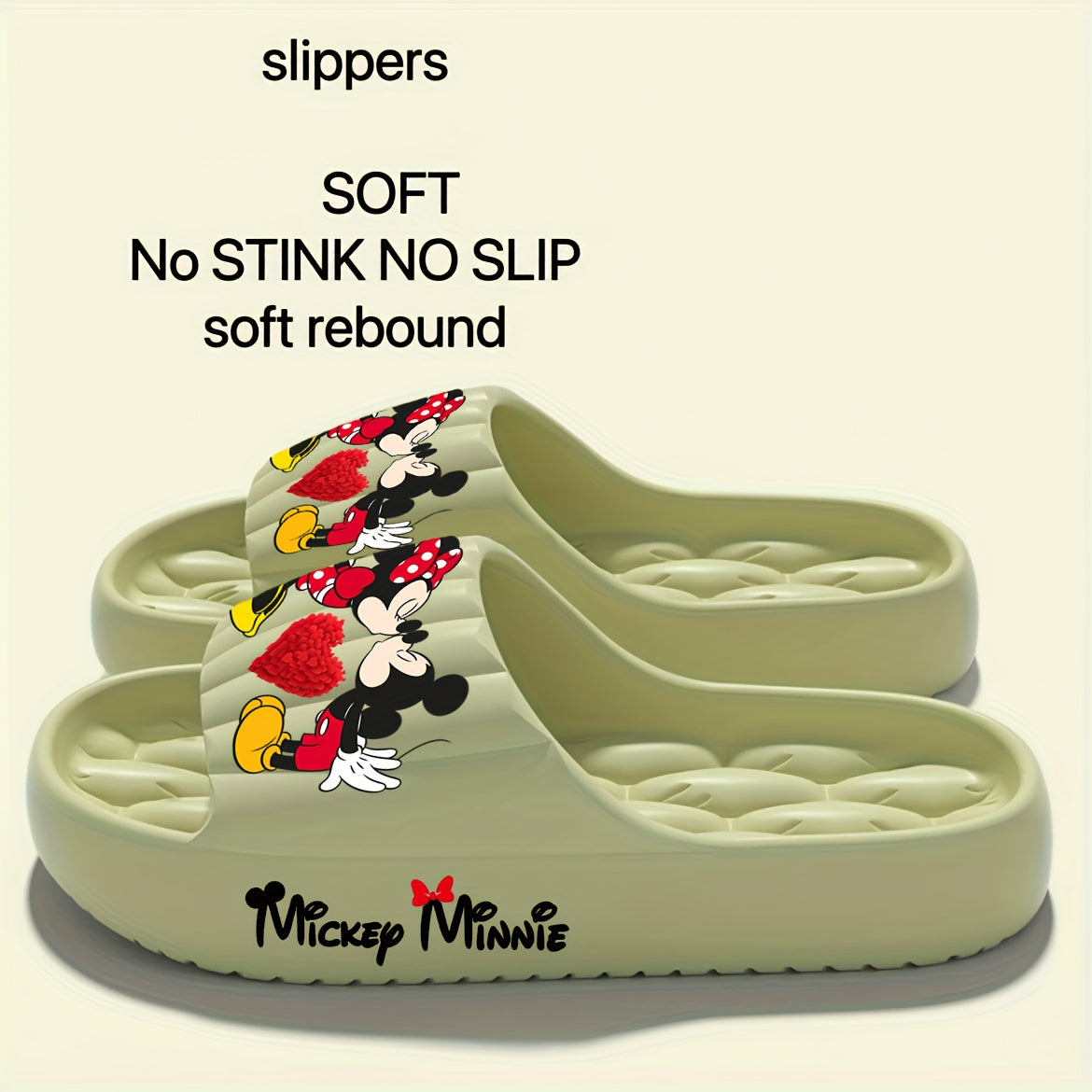 Women’s EVA Summer Slippers Non-Slip Comfortable Durable Sandals for Home Beach