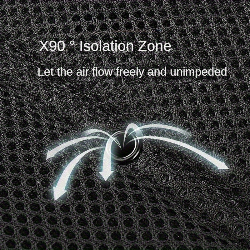 Универсальная подушка для автомобильного сиденья с дышащей искусственной кожей, охлаждающая подкладка с двумя вентиляторами