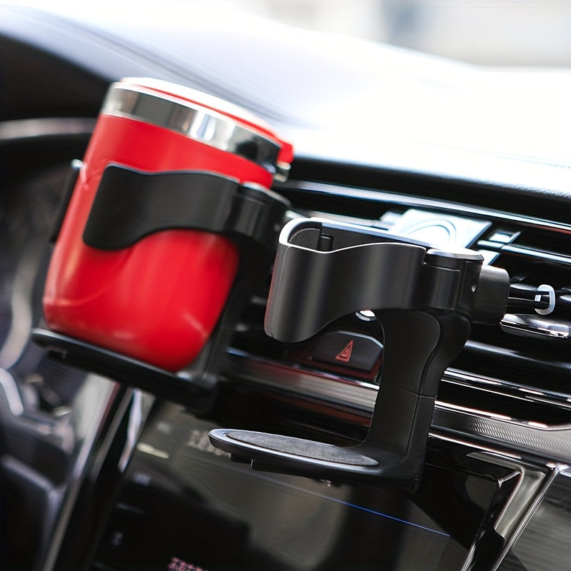 Qo'ltiq bilan universal avtomobil stakan tutqich, bardoshli ABS ichimlik o'rnatish uchun havo ventili uchun