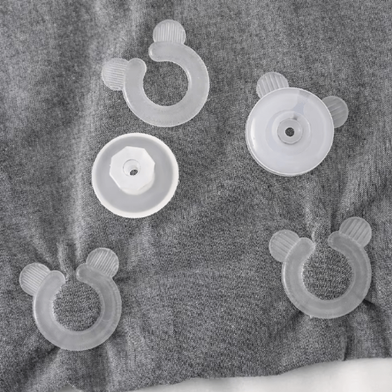 Conjunto de clips para colchas sin costura para ropa de cama, cojines, cortinas, fundas de sofá, 4, 8 o 12 pares