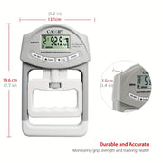Dinámómetro digital de fuerza de agarre Medidor de fuerza de mano electrónico 198lbs