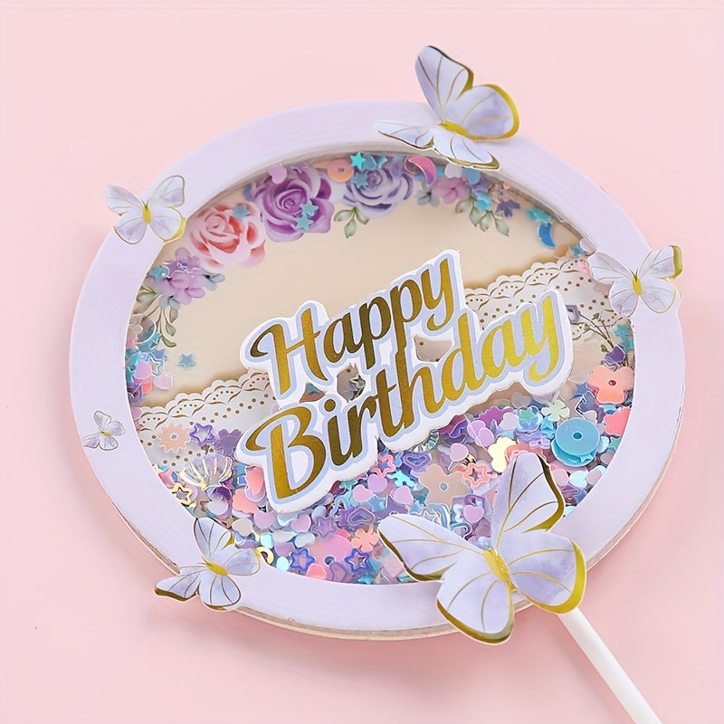 Tırtıllı tort uchun turli xil tort bezaklari, tug'ilgan kun bayrami uchun