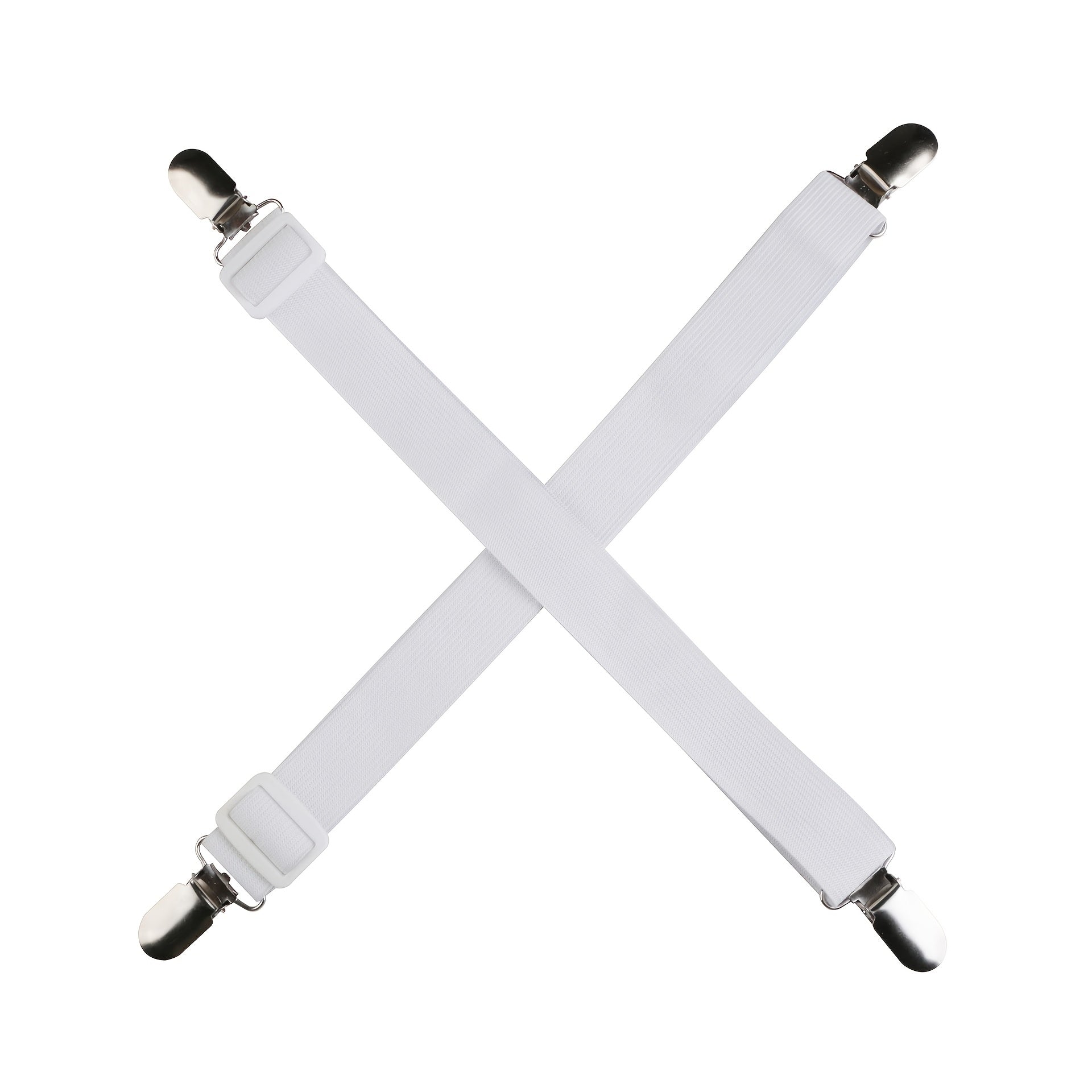 Adjustable Bed Sheet Grippers Set of 4 Non-Slip Clips for Mattresses and Sofas