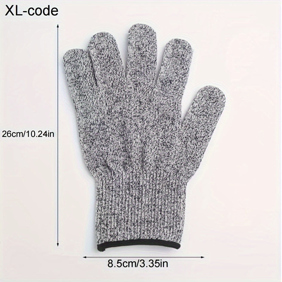Unisex Cut-Resistant Gloves Food Preparation Kitchen Hand Protection
