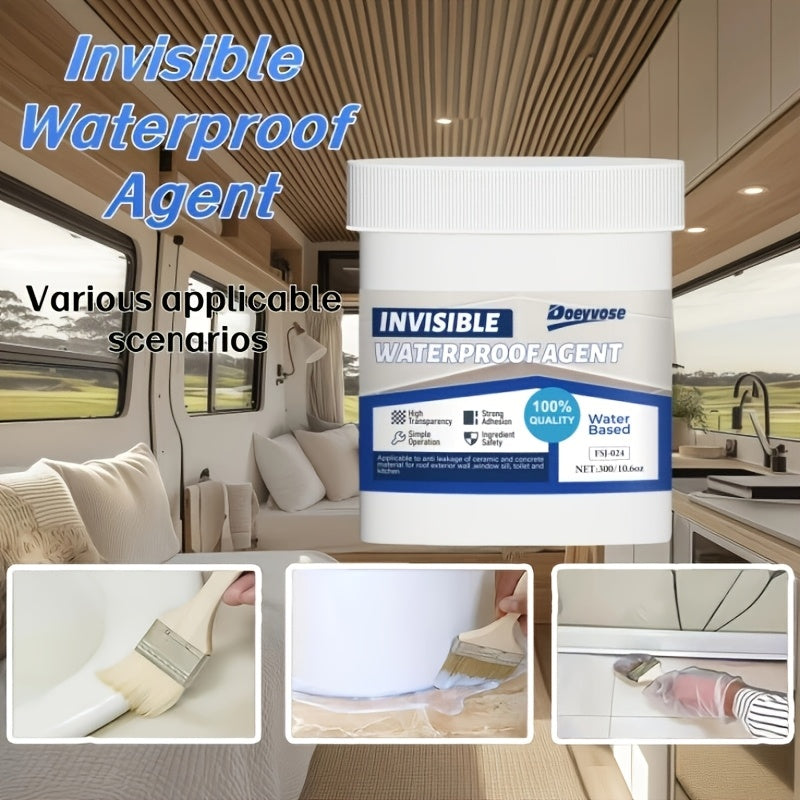 RV Roof Sealant Waterproof Coating Multi-Use High-Temp Resistant