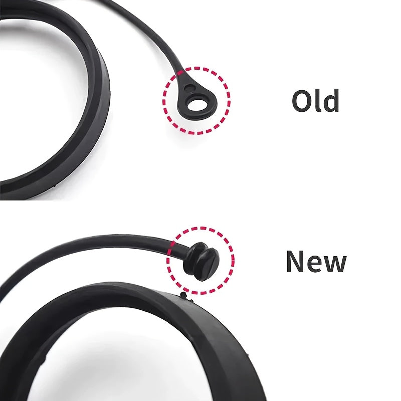 Universal Black Fuel Cap with Anti-Lost Rope for Car Fuel Tank