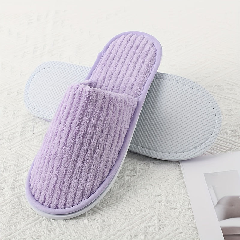 Disposable Slippers for Home Travel Unisex Thickened Sole Non-Slip