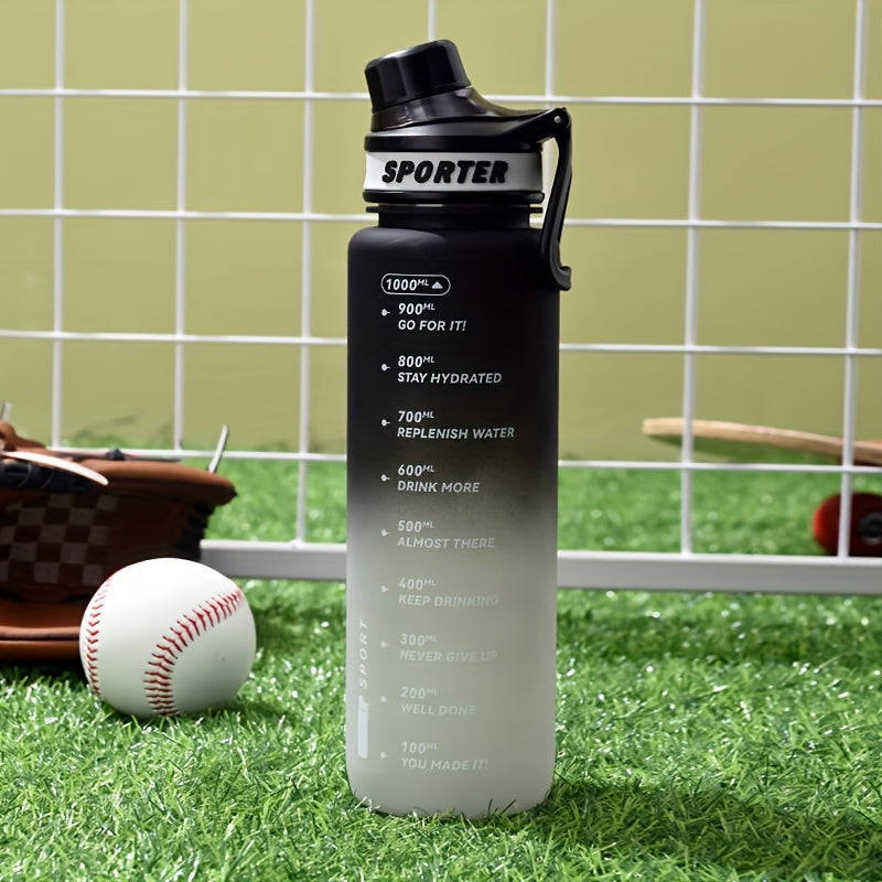 33.81Oz Portable Water Bottle for Sports Outdoor Activities